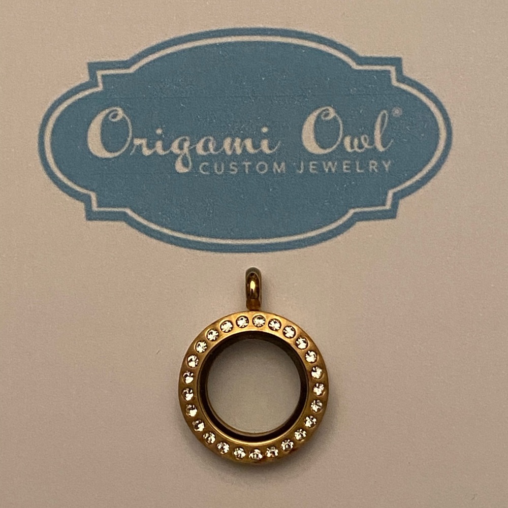 🆕Origami Owl Gold Mini Living Locket